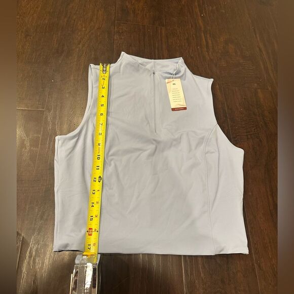 New With Tags! Travis Mathew Women's Sunfire Zip Tank Size Large - Picture 13 of 14
